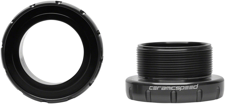 CeramicSpeed Italian Road Bottom Bracket - DUB Road Spindle Black