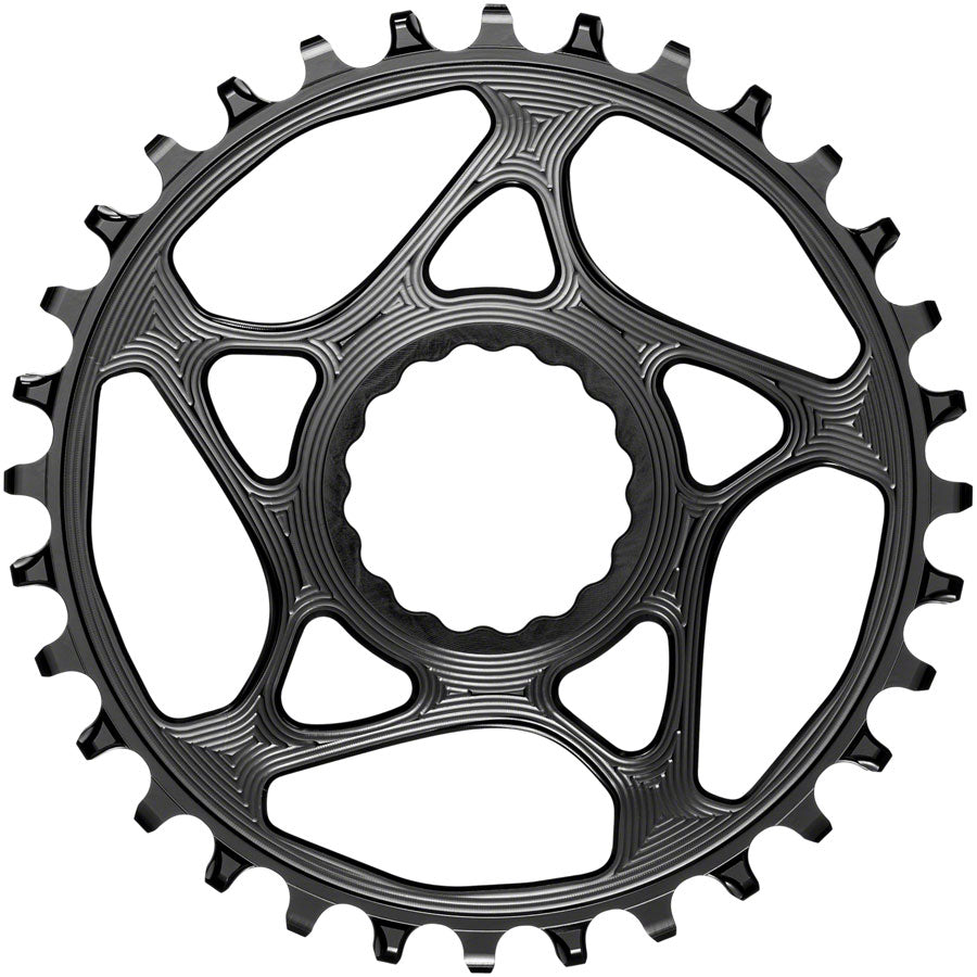 absoluteBLACK Round Narrow-Wide Direct Mount Chainring - 32t CINCH Direct Mount 3mm Offset BLK-Goodwynn&#39;sGoodwynn&#39;s