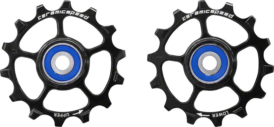 CeramicSpeed Pulley Wheels SRAM Eagle 1 x 12-speed - 14 Tooth Alloy BLK-Goodwynn&#39;sGoodwynn&#39;s