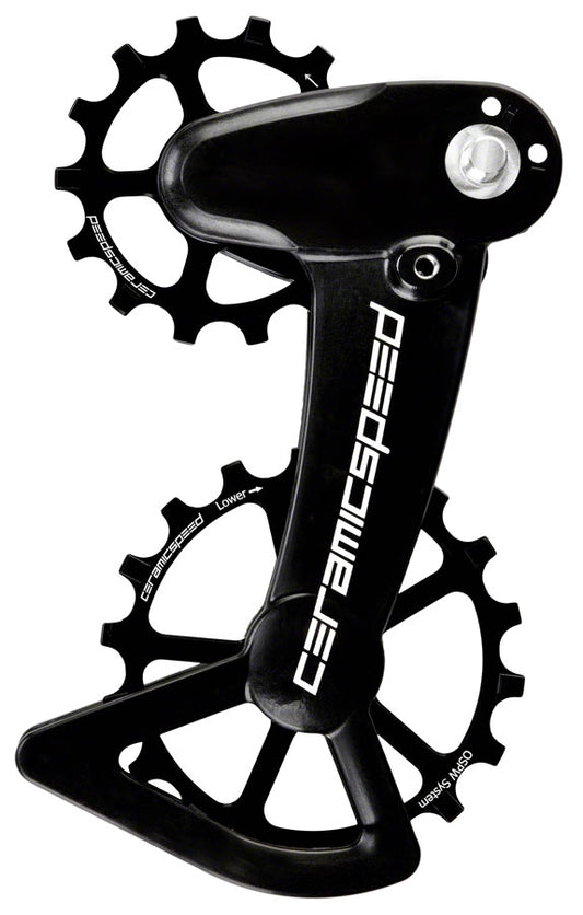 CeramicSpeed OSPW X Pulley Wheel System Shimano XT/XTR 1x12  - Alloy Pulley Carbon Cage BLK-Goodwynn's