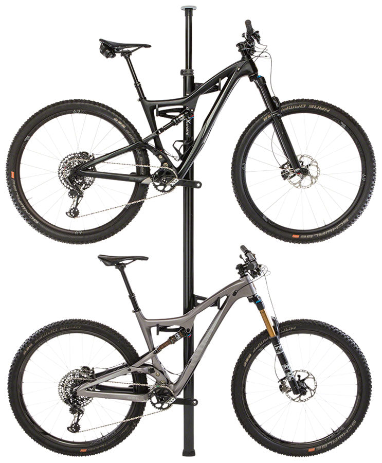 Feedback Sports Velo Column Display Stand - 2-Bike Tension Pole Black-Goodwynn&#39;sGoodwynn&#39;s