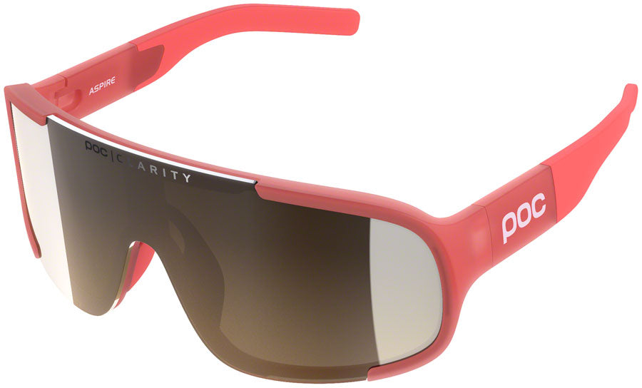 POC Aspire Ammolite Sunglasses - Coral Translucent-Goodwynn&#39;sGoodwynn&#39;s