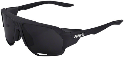 100% Norvick Sunglasses - Matte Black Gray PEAKPOLAR Lens