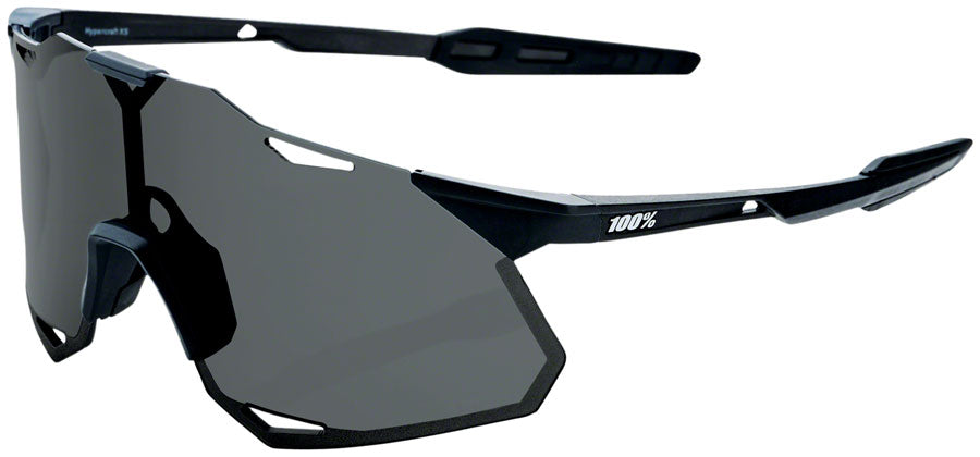 100% Hypercraft XS Sunglasses - Matte Black Smoke Lens-Goodwynn&#39;sGoodwynn&#39;s