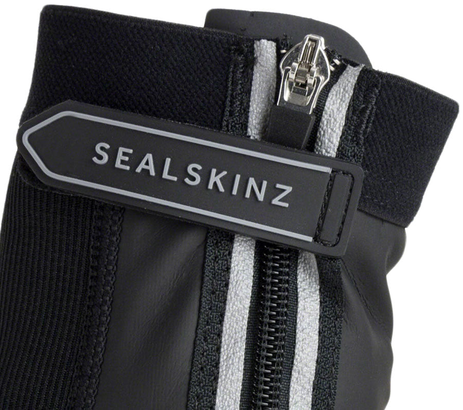 Sealskinz All Weather LED Open Sole Cycle Overshoe - Black Small-Goodwynn&#39;sGoodwynn&#39;s