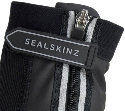 Sealskinz All Weather LED Open Sole Cycle Overshoe - Black Small