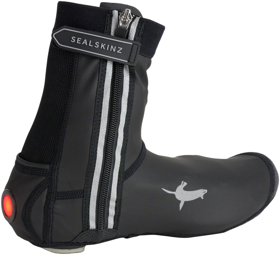 Sealskinz All Weather LED Open Sole Cycle Overshoe - Black Small-Goodwynn&#39;sGoodwynn&#39;s