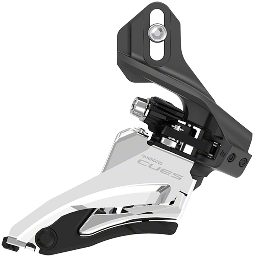 Shimano CUES FD-U6000-D Front Derailleur - 10/11-Speed Double Side Swing Direct Mount 36/40t Max BLK/Silver-Goodwynn&#39;sGoodwynn&#39;s