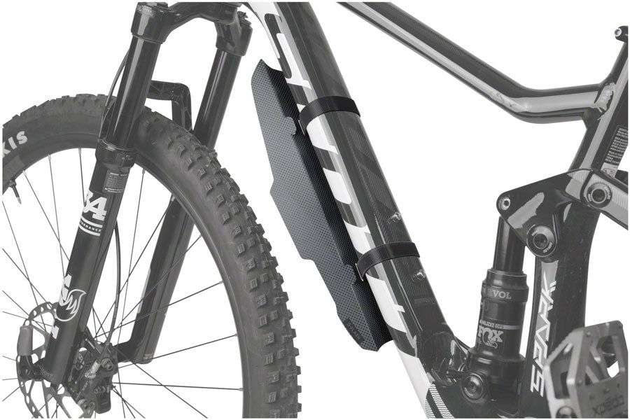 Topeak D-Flash Express DT Clip-On Fender - Front Fits Down Tube Black