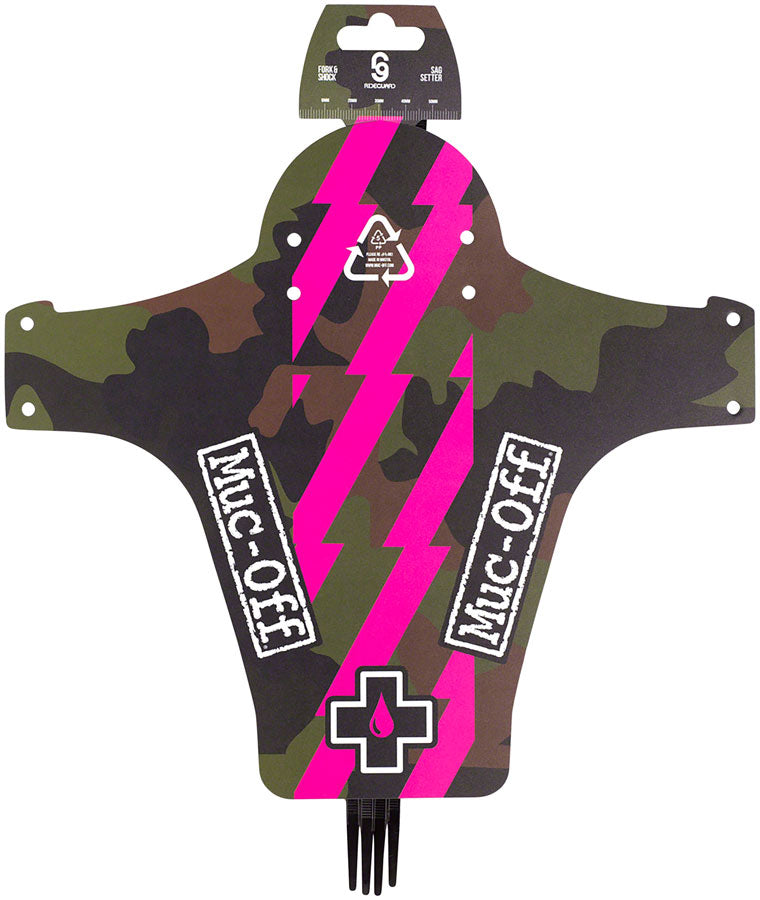 Muc-Off Ride Guard Front Fender Pink/Camo-Goodwynn&#39;sGoodwynn&#39;s