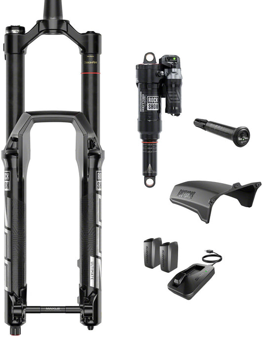 RockShox Flight Attendant Upgrade Kit - ZEB 29 170 SuperDeluxe 230 x 62.5 Standard DubPedal Sensor A1 - TREK Slash 2021-2022-Goodwynn's