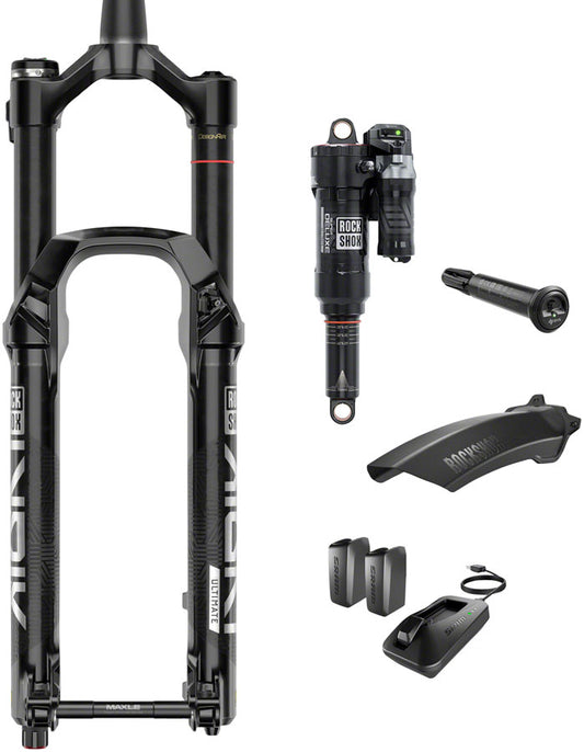 RockShox Flight Attendant Upgrade Kit - Lyrik 29 160 SuperDeluxe 230 x 60 Standard DubPedal Sensor A1 - Canyon Spectral 29 2019-2022-Goodwynn's