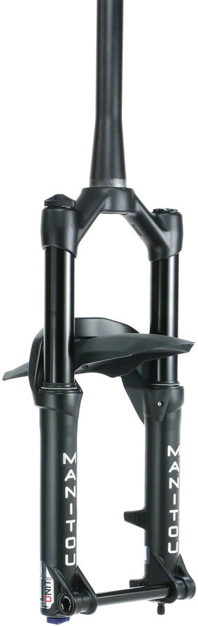 Manitou  JUnit Comp Suspension Fork - 20" 100mm 15 x 110mm 40 mm Offset BLK-Goodwynn&#39;sGoodwynn&#39;s