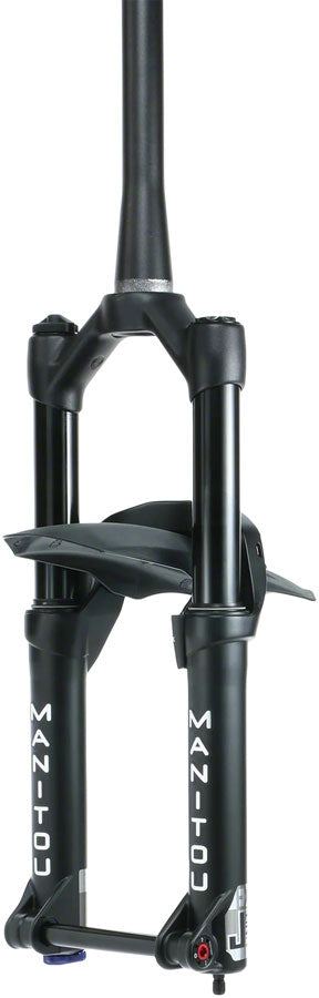 Manitou  JUnit Comp Suspension Fork - 20" 100mm 15 x 110mm 40 mm Offset BLK-Goodwynn&#39;sGoodwynn&#39;s