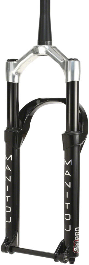 Manitou Mastodon Pro Suspension Fork - 26" 120 mm 15 x 150 mm 44 mm Offset Matte BLK Extended Gen 3