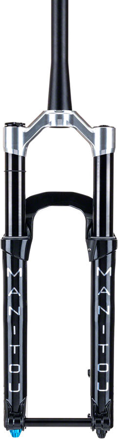 Manitou JUnit 34 Pro Suspension Fork - 26" 140 mm 15 x 110 mm 41 mm Offset Gloss BLK-Goodwynn&#39;sGoodwynn&#39;s