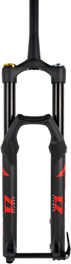 Marzocchi Bomber Z1 Suspension Fork - 27.5" 170 mm 15 x110 mm 44 mm Offset Matte BLK GRIP Sweep Adjust