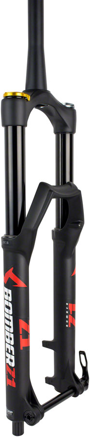 Marzocchi Bomber Z1 Suspension Fork - 27.5" 170 mm 15 x110 mm 44 mm Offset Matte BLK GRIP Sweep Adjust-Goodwynn&#39;sGoodwynn&#39;s