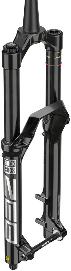 RockShox ZEB Ultimate Charger 3 RC2 Suspension Fork - 27.5" 190 mm 15 x 110 mm 44 mm Offset Gloss BLK A2-Goodwynn&#39;sGoodwynn&#39;s