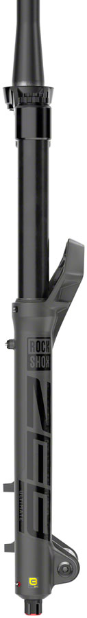 RockShox ZEB Ultimate Charger 3 RC2 Suspension Fork - 27.5" 180 mm 15 x 110 mm 44 mm Offset Gray A2