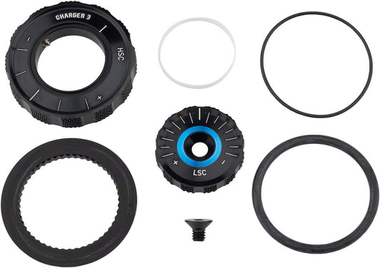 RockShox Compression Damper Knob Kit - Crown Charger 3 RC2  ZEB Select+/Ultimate A2+ 2023+-Goodwynn's