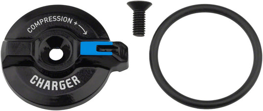 RockShox Compression Damper Knob Kit - Crown Charger RC ZEB Select A2+/Lyrik Select D1+/Pike Select C1+ 2023+-Goodwynn's