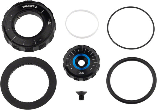 RockShox Compression Damper Knob Kit - Crown Lyrik Select+/Ult D1+ 2023+ Pike Select+/Ult C1+ 2023+-Goodwynn's