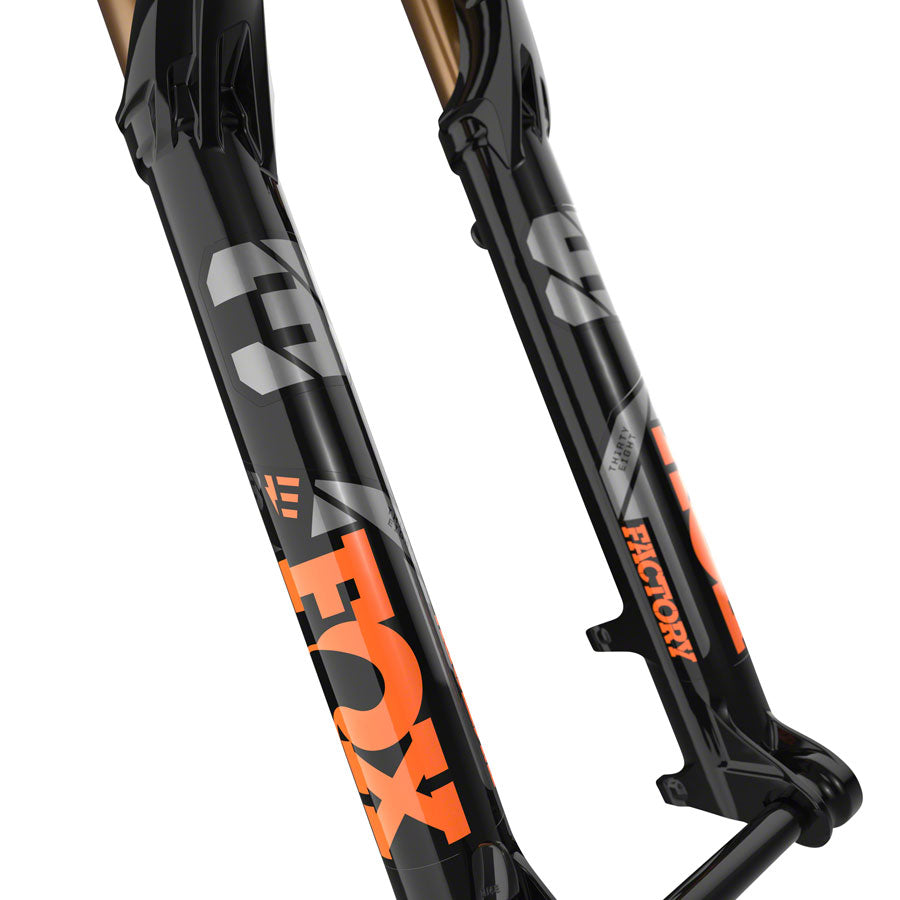 FOX 38 E-Optimized Factory Suspension Fork - 27.5" 170 mm 15QR x 110 mm 44 mm Offset Shiny BLK Grip 2-Goodwynn&#39;sGoodwynn&#39;s