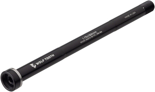 Wolf Tooth Rear Thru Axle - M12 1.75 x 192mm Black-Goodwynn's