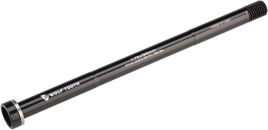 Wolf Tooth Rear Thru Axle - M12 1.75 x 198mm Black-Goodwynn's