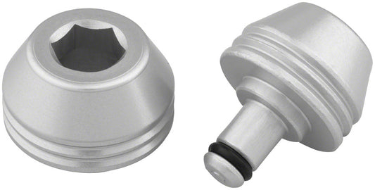 Wolf Tooth Axle Trainer Caps Silver-Goodwynn's