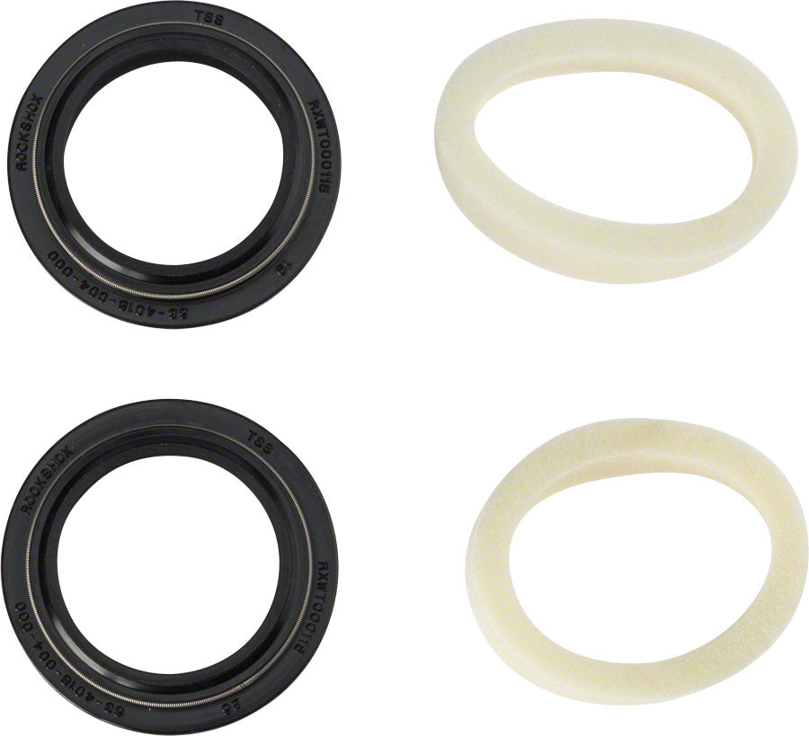 RockShox Dust Seal/Foam Ring BLK Flanged 32mm Seal 10mm Foam Ring - Revelation A3-Goodwynn&#39;sGoodwynn&#39;s