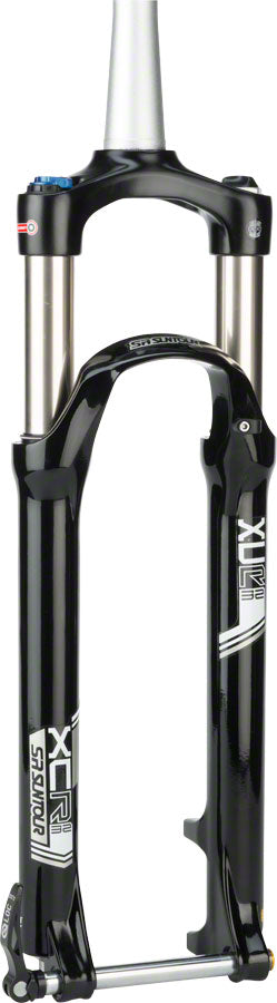 SR Suntour XCR Air LO-R Suspension Fork - 29" Tapered Steerer 100mm 100x15mm Disc BLK