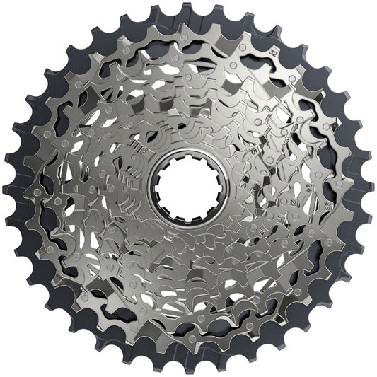 SRAM Force AXS XG-1270 Cassette - 12-Speed 10-36t Silver For XDR Driver Body D1-Goodwynn's