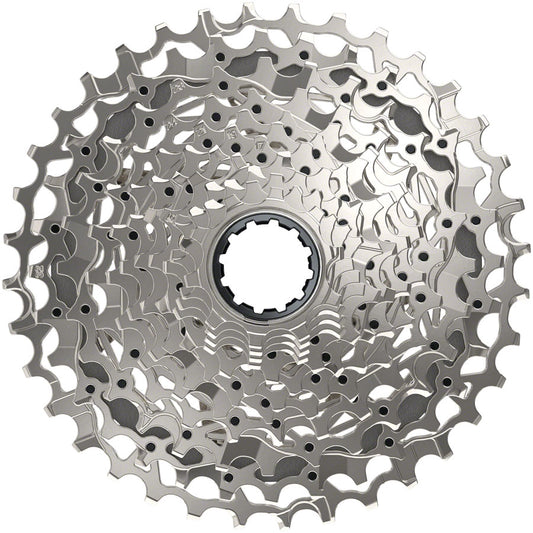 SRAM Rival AXS XG-1250 Cassette - 12-Speed 10-36t Silver For XDR Driver Body D1-Goodwynn's