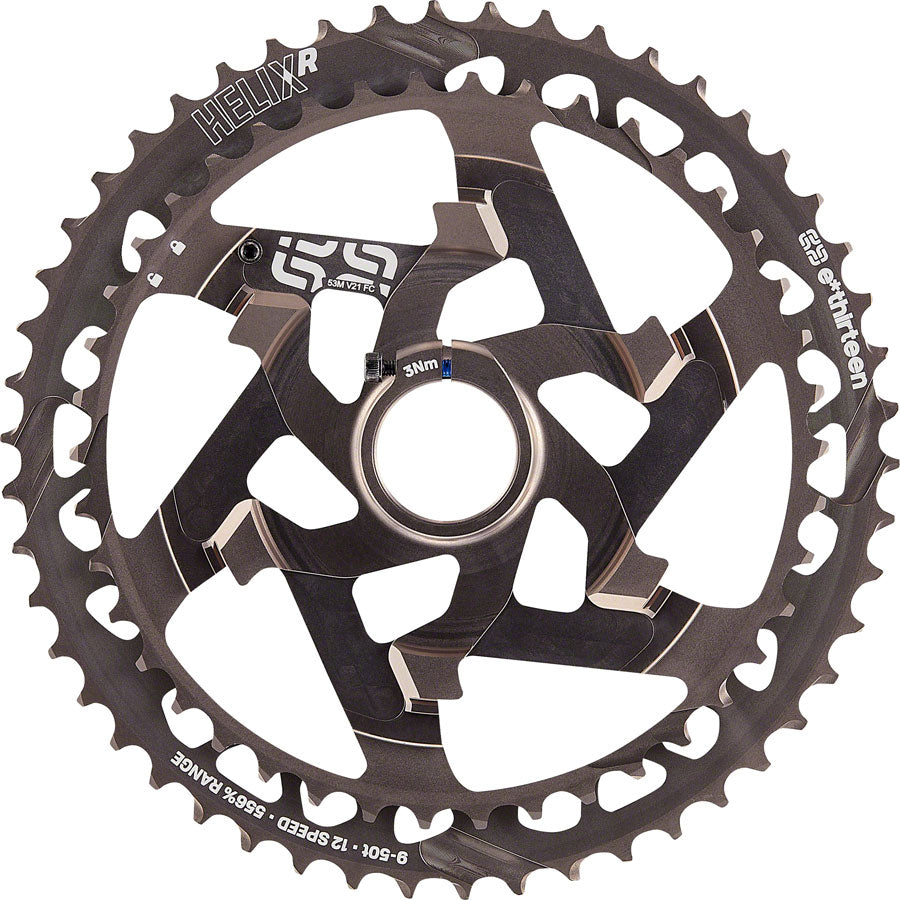 E*thirteen Helix Race 12sp Cassette 9-50t - Nickel Gray