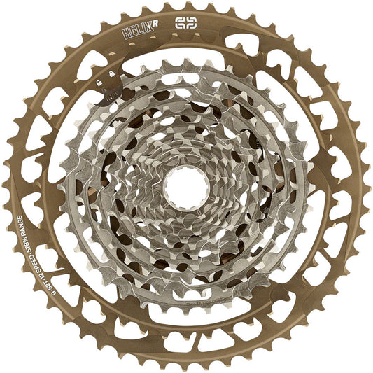 e*thirteen Helix Race Cassette - 12-Speed 9-52t Bronze-Goodwynn's