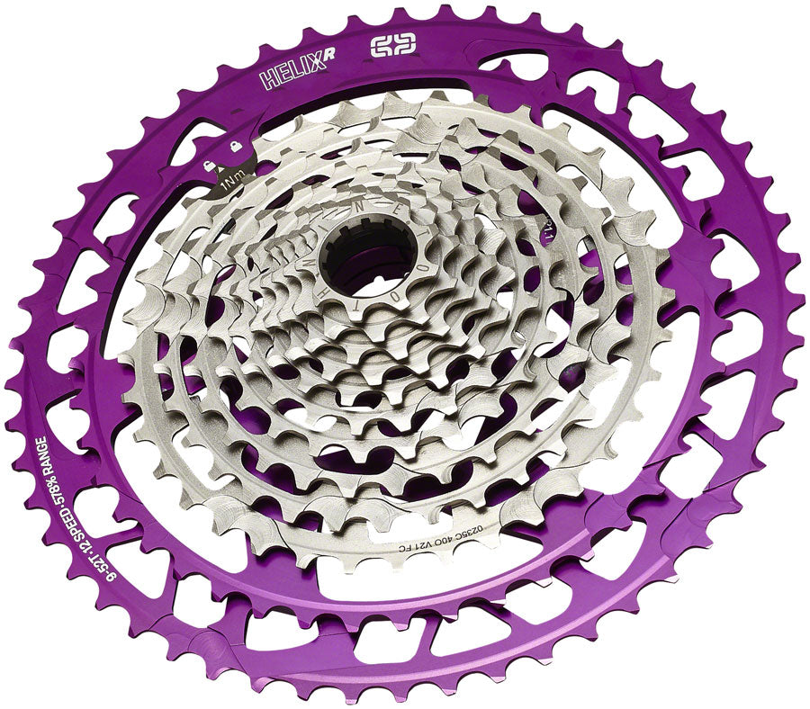 e*thirteen Helix Race Cassette - 12-Speed 9-52t Eggplant-Goodwynn&#39;sGoodwynn&#39;s