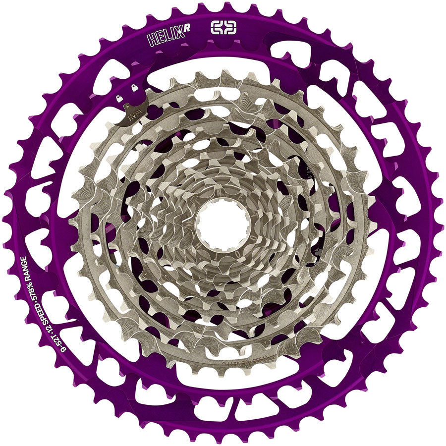 e*thirteen Helix Race Cassette - 12-Speed 9-52t Eggplant-Goodwynn&#39;sGoodwynn&#39;s