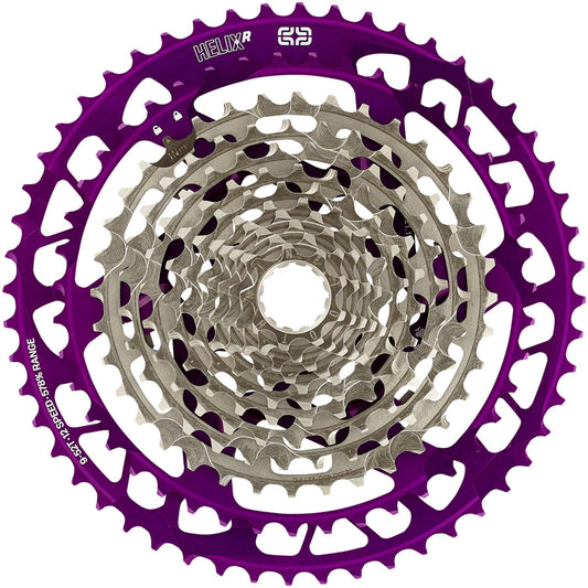 e*thirteen Helix Race Cassette - 12-Speed 9-52t Eggplant-Goodwynn's