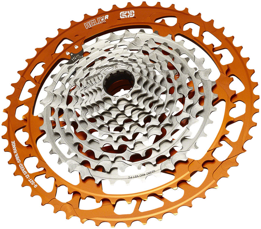 e*thirteen Helix Race Cassette - 12-Speed 9-52t Naranja-Goodwynn&#39;sGoodwynn&#39;s