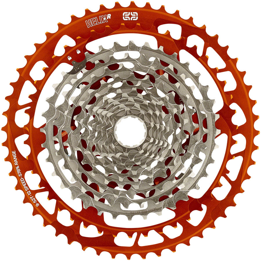 e*thirteen Helix Race Cassette - 12-Speed 9-52t Naranja-Goodwynn&#39;sGoodwynn&#39;s