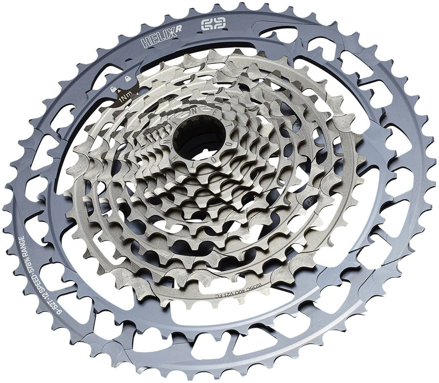 e*thirteen Helix Race Cassette - 12-Speed 9-52t Gray-Goodwynn&#39;sGoodwynn&#39;s