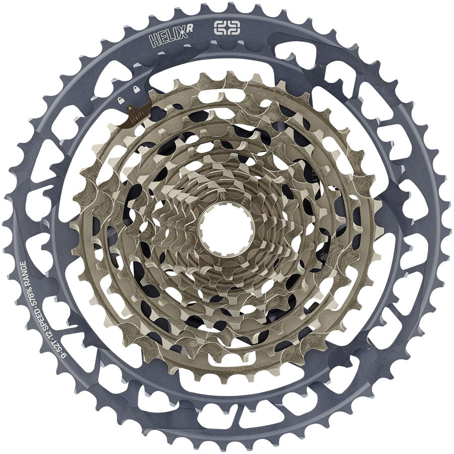 e*thirteen Helix Race Cassette - 12-Speed 9-52t Gray-Goodwynn&#39;sGoodwynn&#39;s