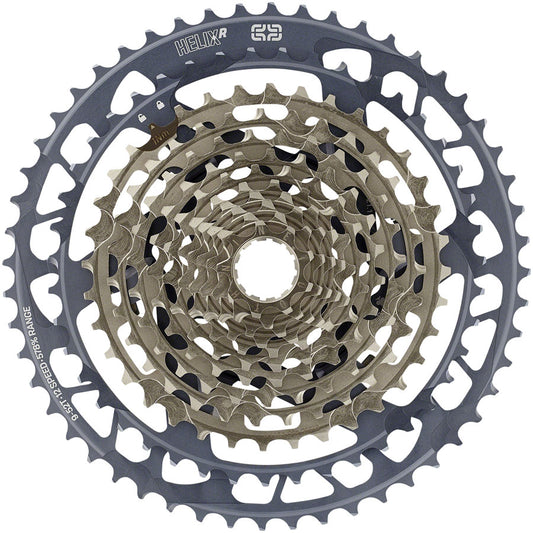 e*thirteen Helix Race Cassette - 12-Speed 9-52t Gray-Goodwynn's