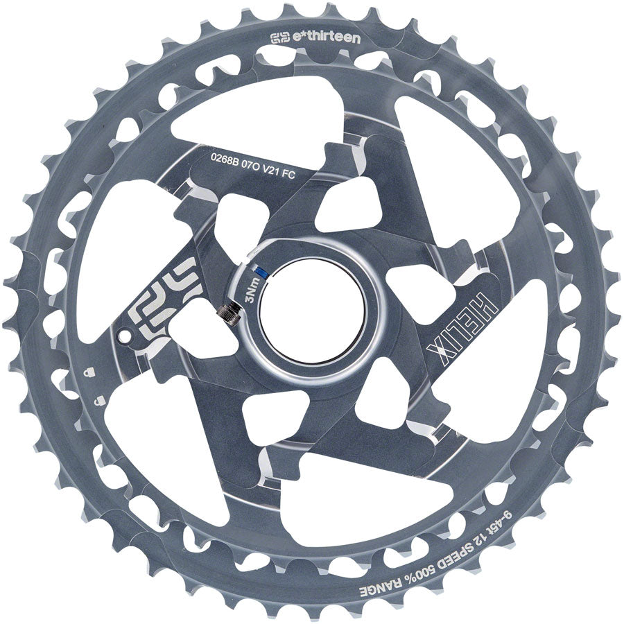 e*thirteen Helix Race Cassette - 12-Speed 9-45t Gray-Goodwynn&#39;sGoodwynn&#39;s