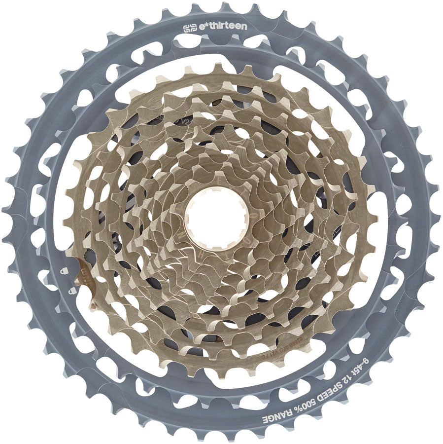 e*thirteen Helix Race Cassette - 12-Speed 9-45t Gray-Goodwynn&#39;sGoodwynn&#39;s