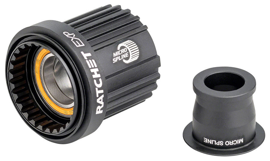 DT Swiss Ratchet EXP Freehub Body - Shimano Micro Spline MTN Light Aluminum Ceramic Bearing Kit w/ End Cap 12 x 142/148 mm