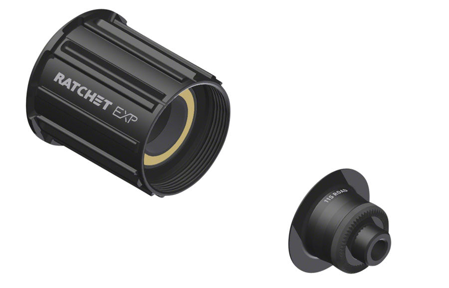 DT Swiss Ratchet EXP Freehub Body - Shimano HG 11 Road Light S Aluminum Ceramic Bearing QR x 130/135 mm Kit w/ End Cap