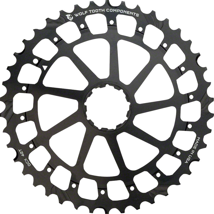 Wolf Tooth GCX XX1 Replacement Cog 44T Black-Goodwynn&#39;sGoodwynn&#39;s